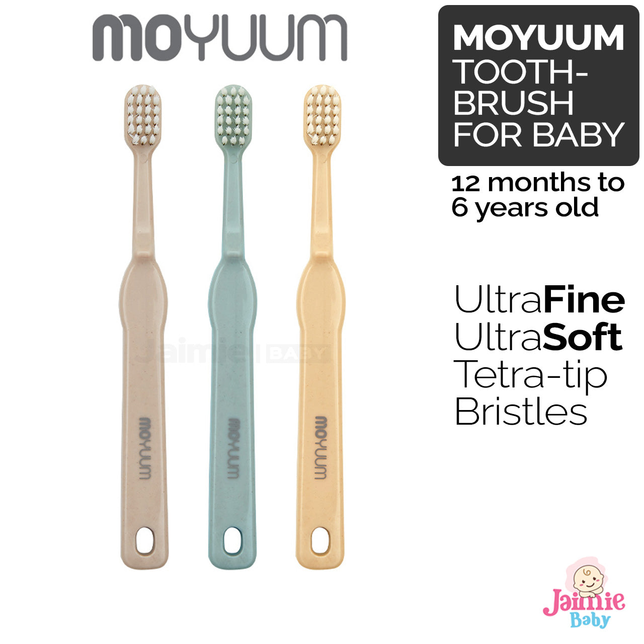 MOYUUM 모윰 baby toothbrush