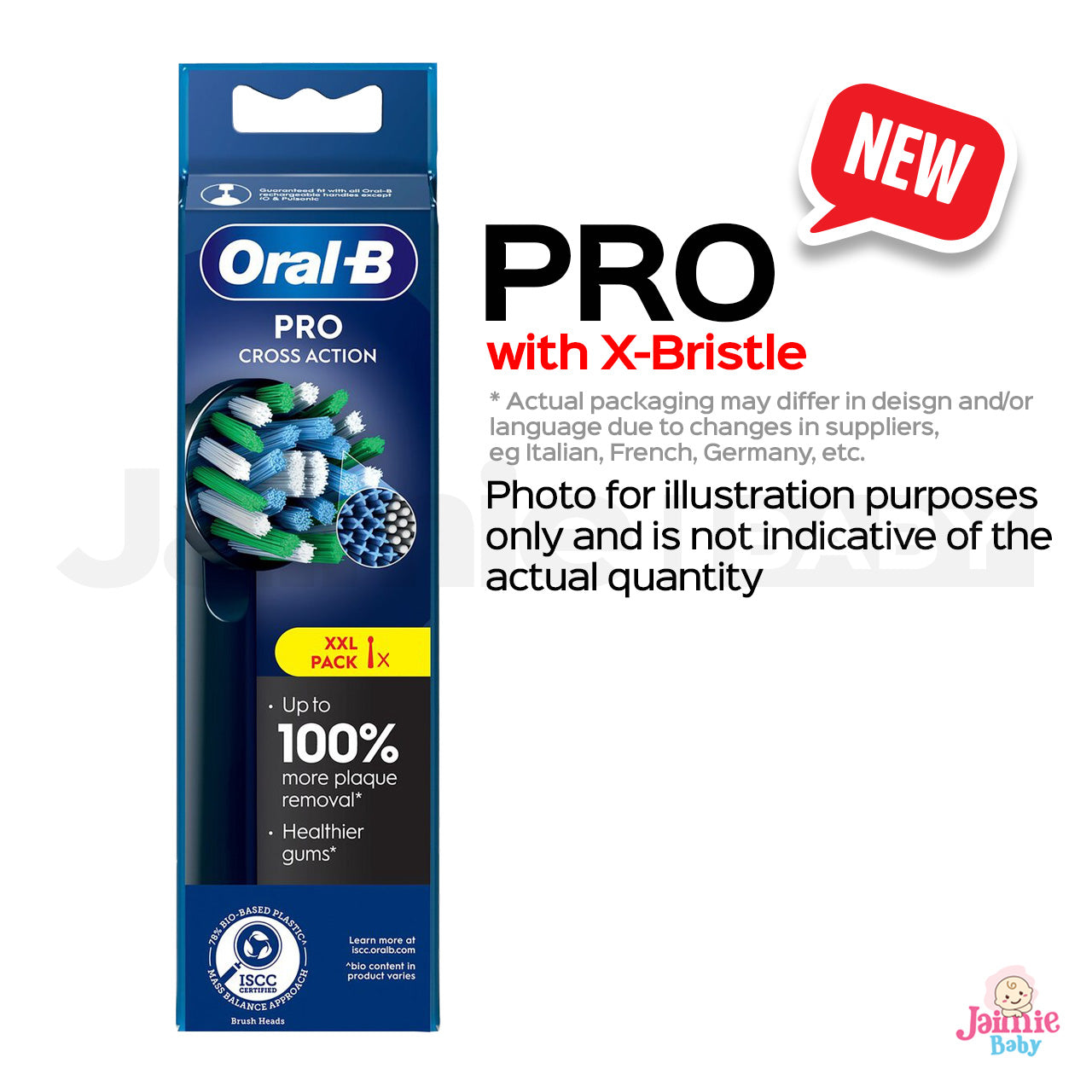 Original Oral B Replacement Brush Heads