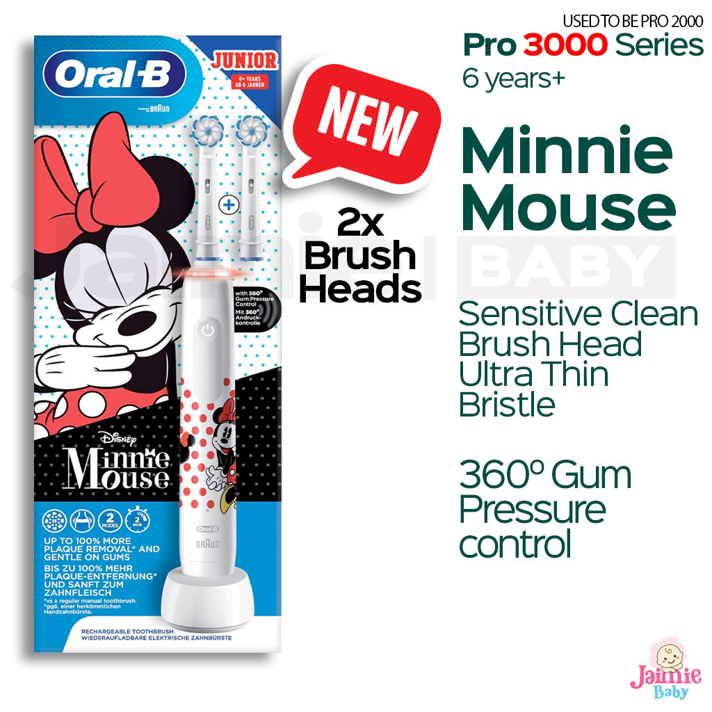 Oral B Electric Toothbrush Junior Series Minni Mouse