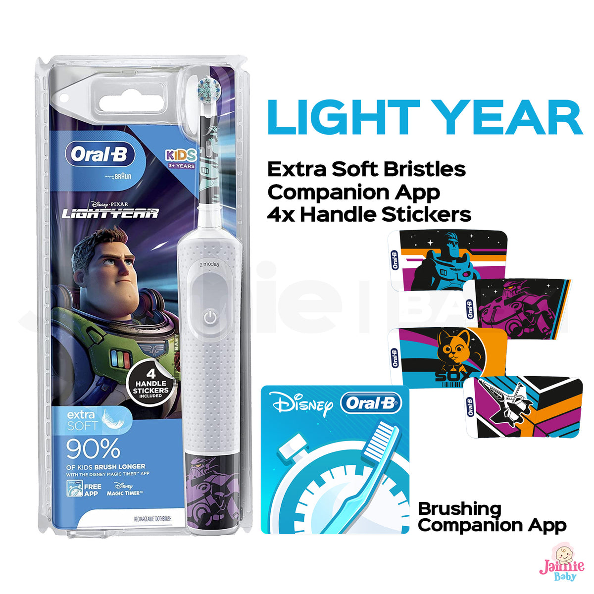 Oral-B Lightyear Kids Electric Toothbrush