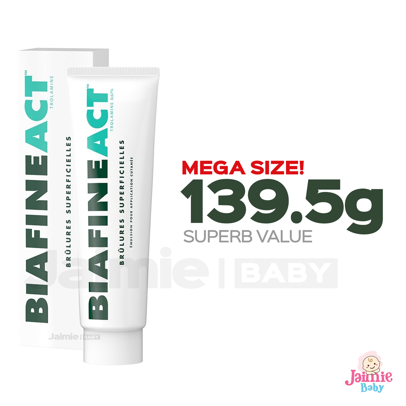 Biafine ACT burn cream Emulsion 139.5g