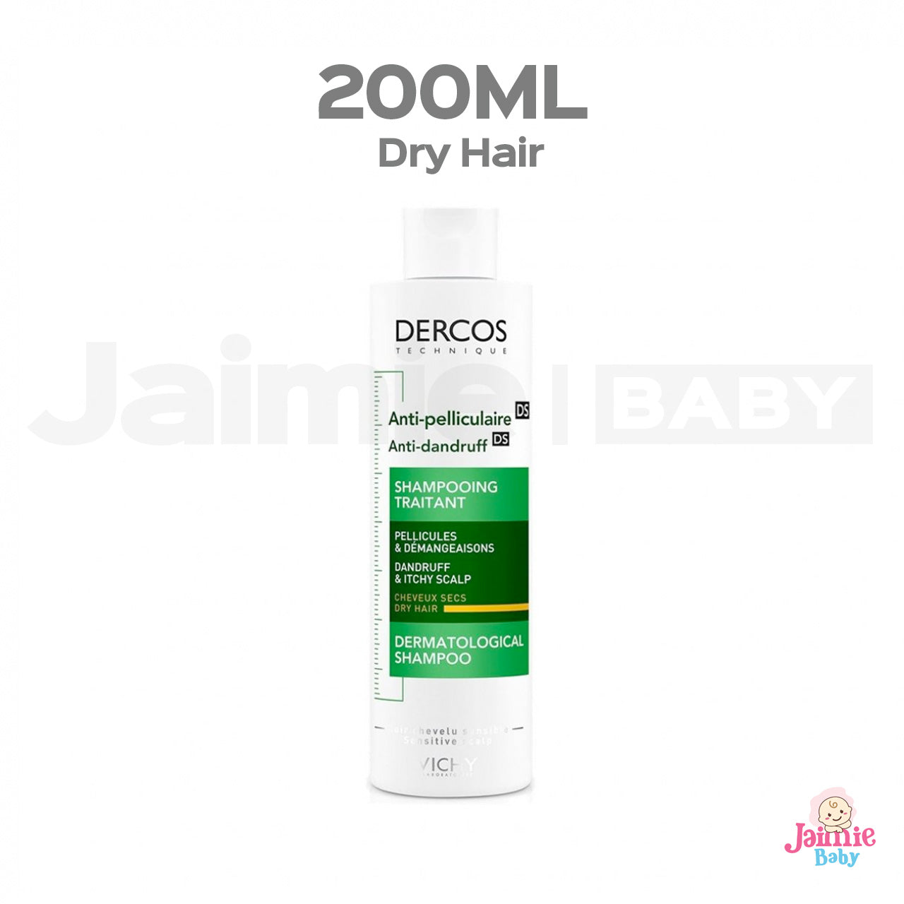 Vichy Dercos Anti-Dandruff DS Shampoo for Normal to Oily Hair 390ml