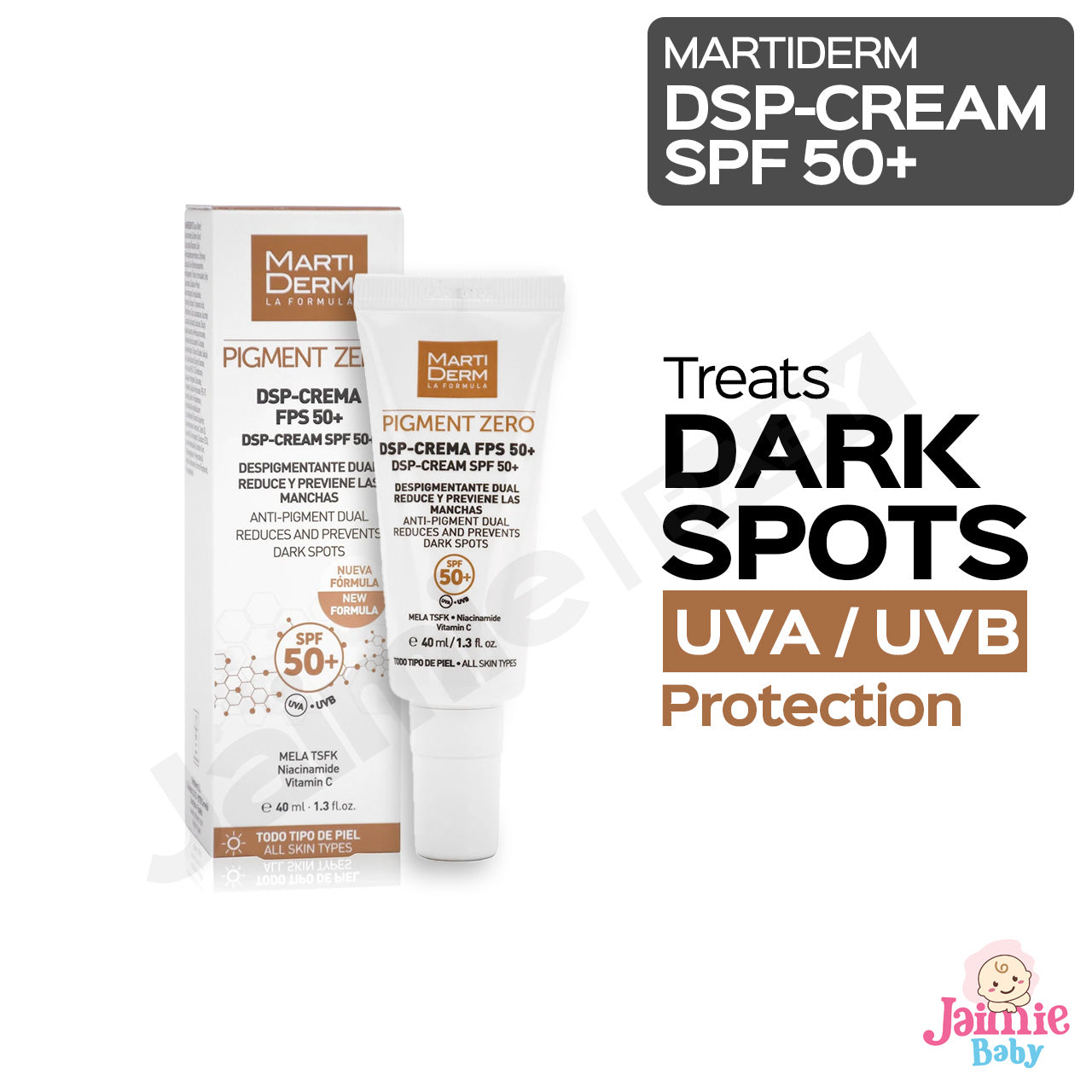 Martiderm DSP-Cream SPF 50+ Pigment Zero 40ml