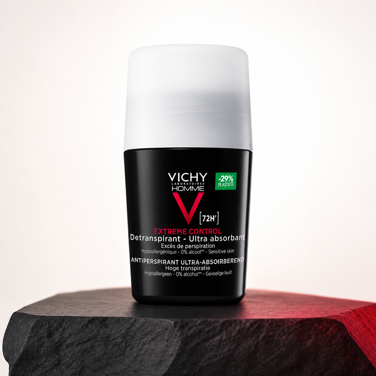 Vichy Homme Extreme Control 72H Roll-On Anti-Perspirant 50ml