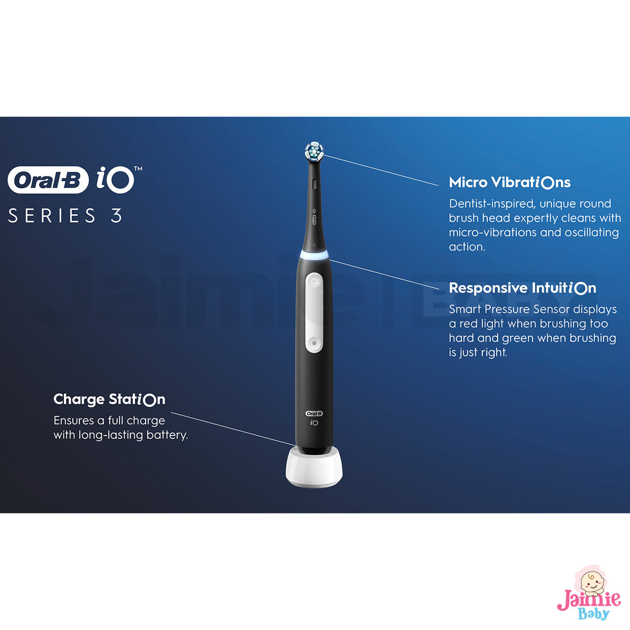 iO Series 3 Rechargeable Electric Toothbrush
