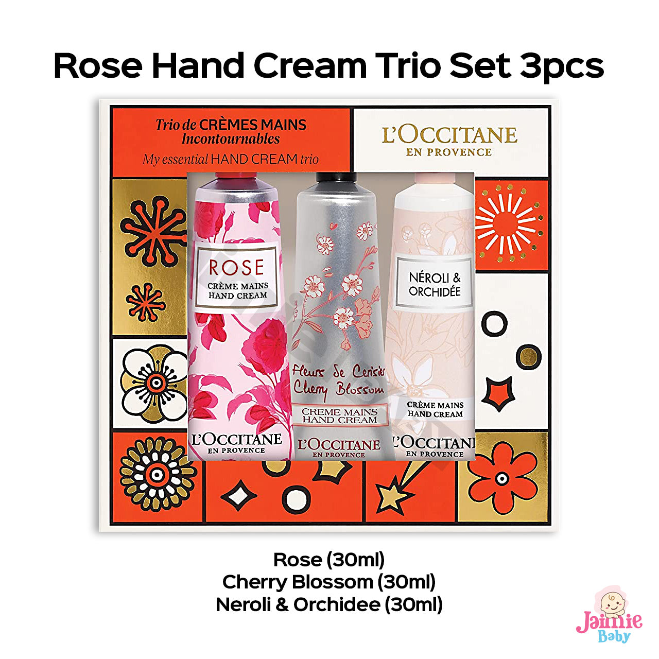 L'occitane Hand Cream Trio Set 3pcs 30ml
