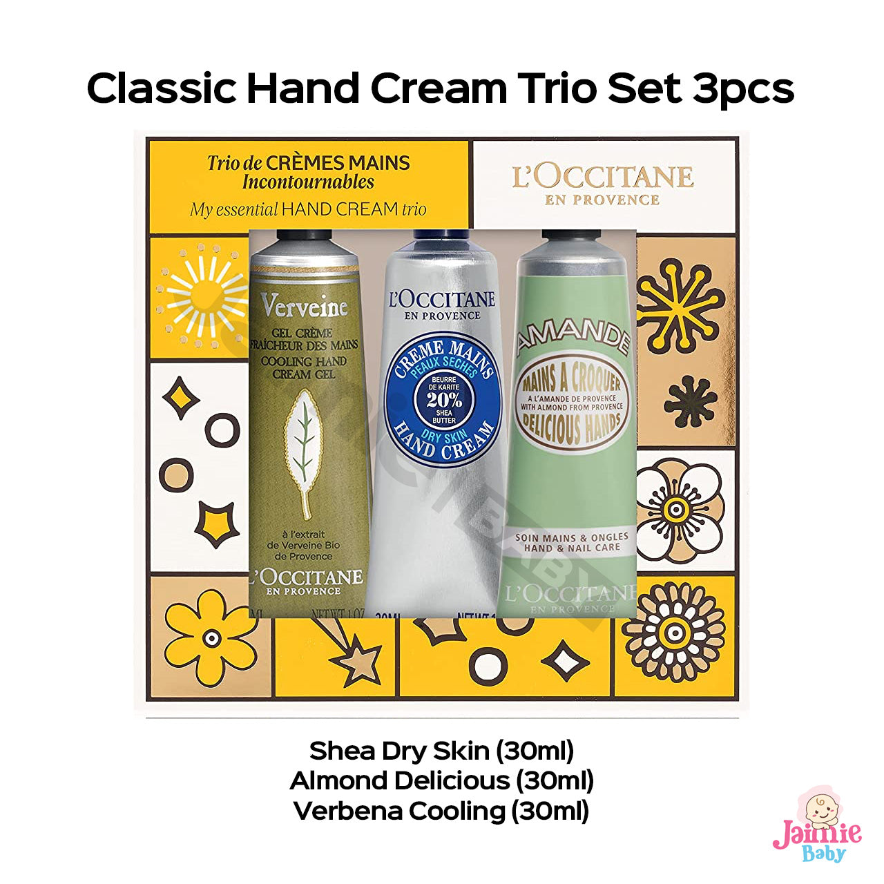 L'occitane Hand Cream Trio Set 3pcs 30ml