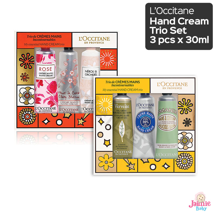 L'occitane Hand Cream Trio Set 3pcs 30ml