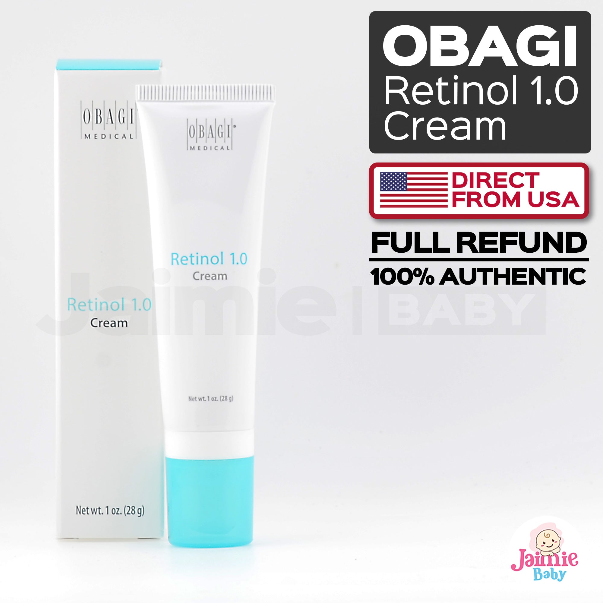 Obagi Retinol 1.0 anti wrinkle high-concentration retinol cream