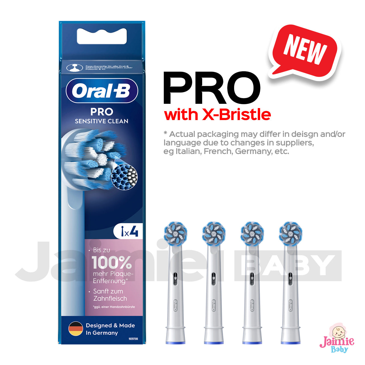 Original Oral B Replacement Brush Heads