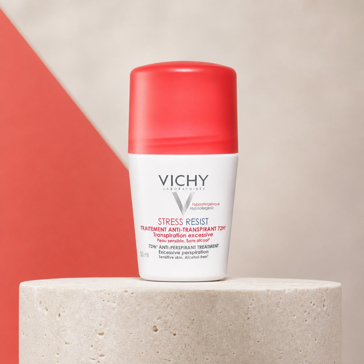 Vichy Stress Resist 72H Roll-On Anti-Perspirant 50ml