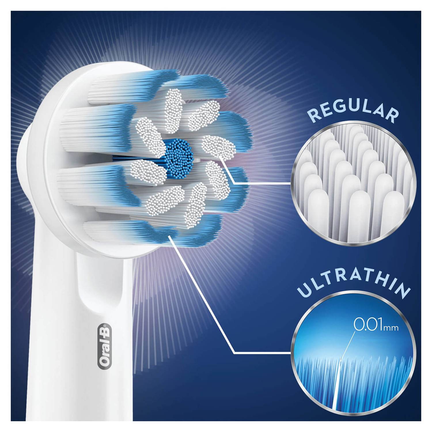 Original Oral B Replacement Brush Heads
