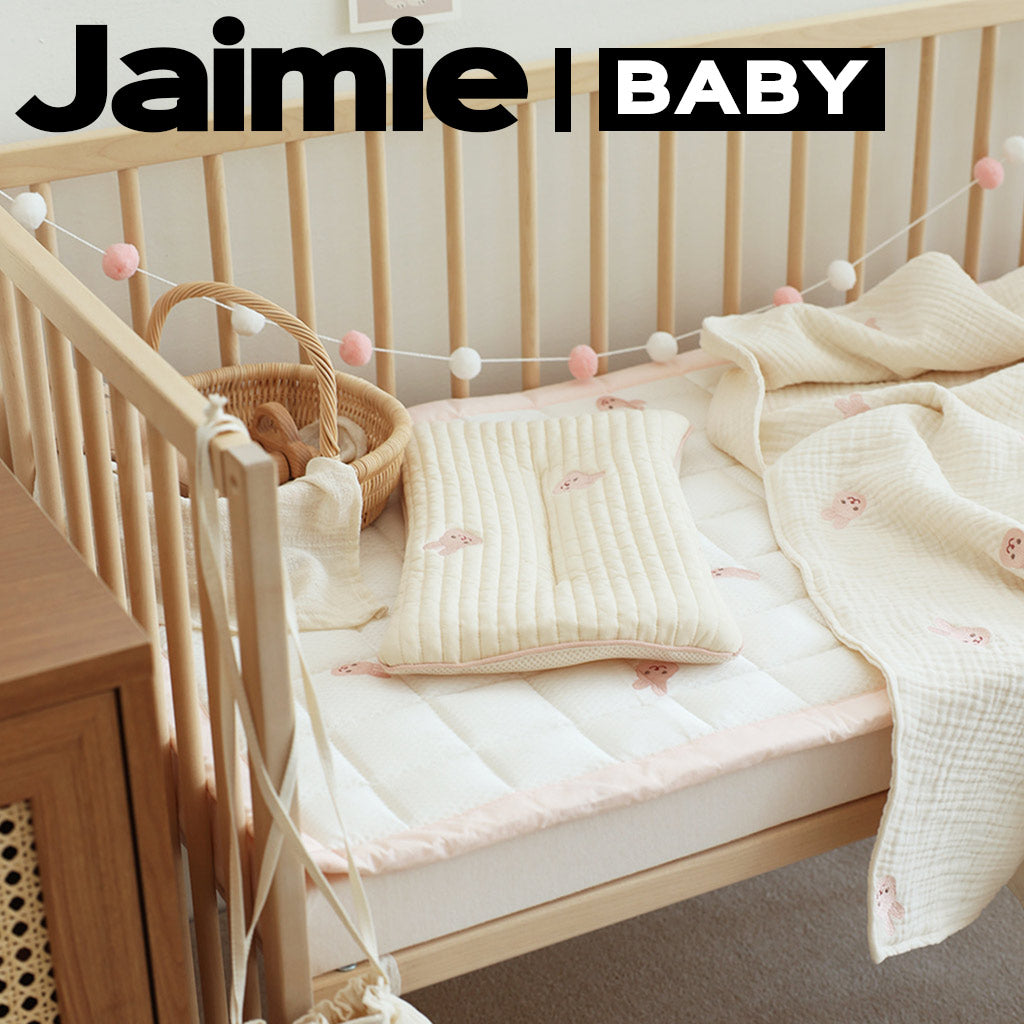 Chez Bebe 쉐베베 High Quality Baby Skinny Pillow With Embroidery