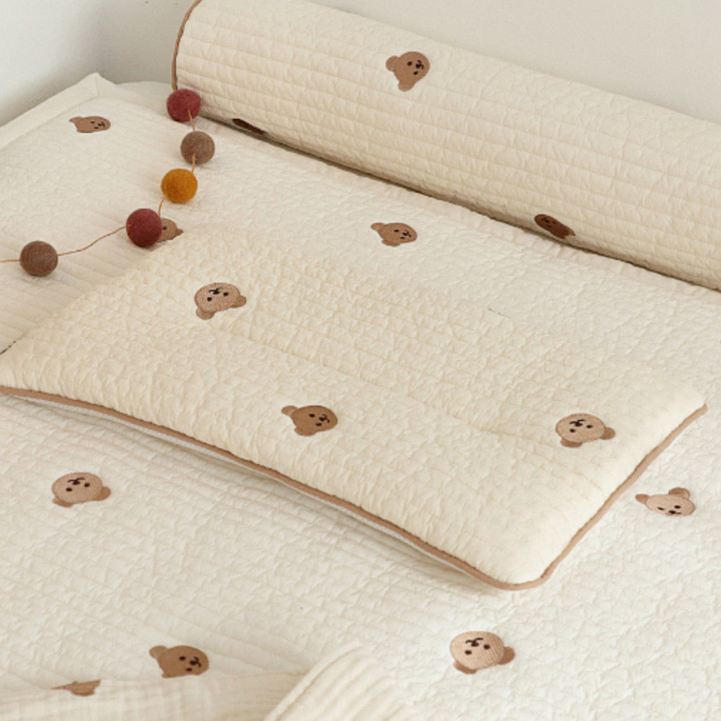 Chez Bebe 쉐베베 High Quality Baby Skinny Pillow With Embroidery