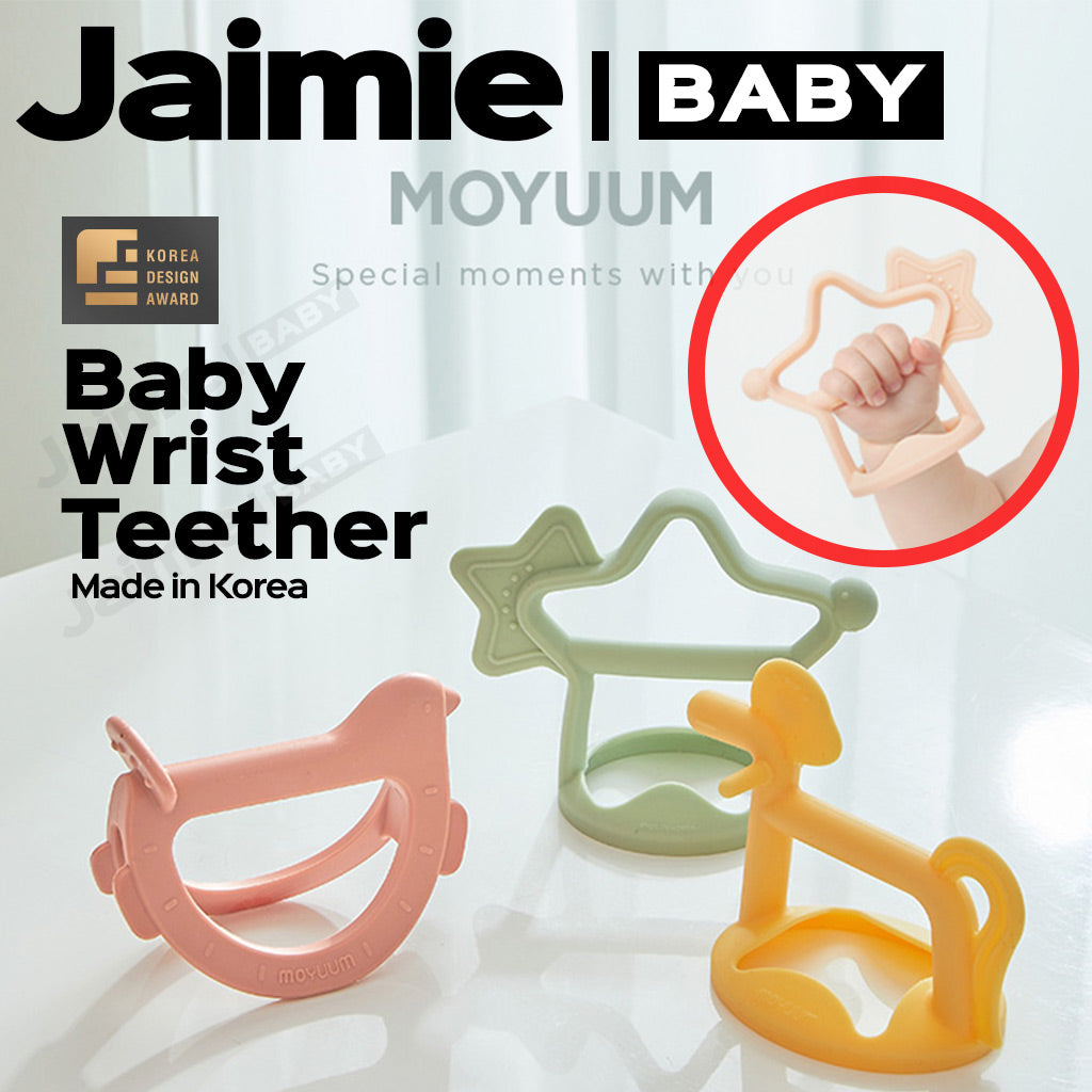 Moyuum 모윰 Silicone Baby Wrist Teether