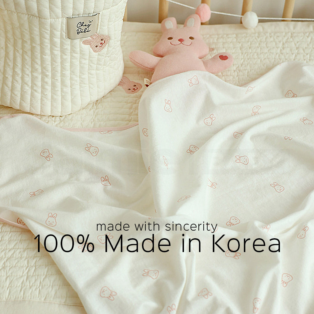 Chez BeBe 쉐베베 Soft Cotton Baby Swaddle Blanket Multi Purpose