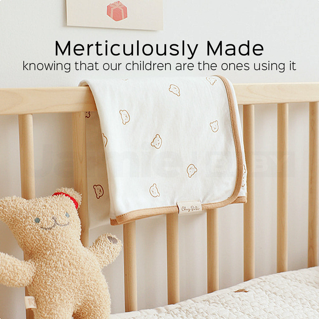 Chez BeBe 쉐베베 Soft Cotton Baby Swaddle Blanket Multi Purpose