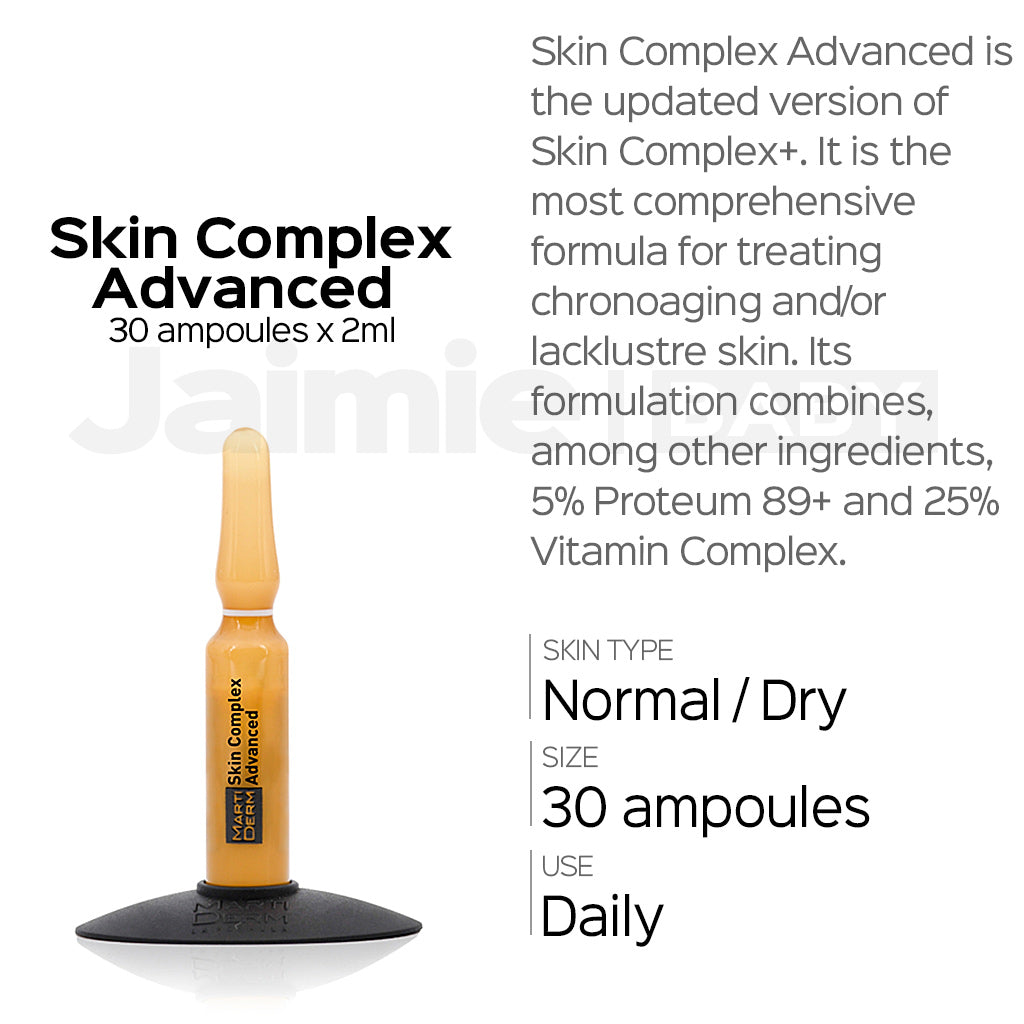 MartiDerm Black Diamond Skin Complex Advanced 30 Ampoules