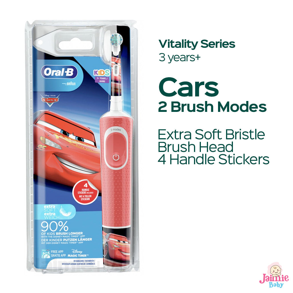 Oral-B Cars Kids Electric Toothbrush