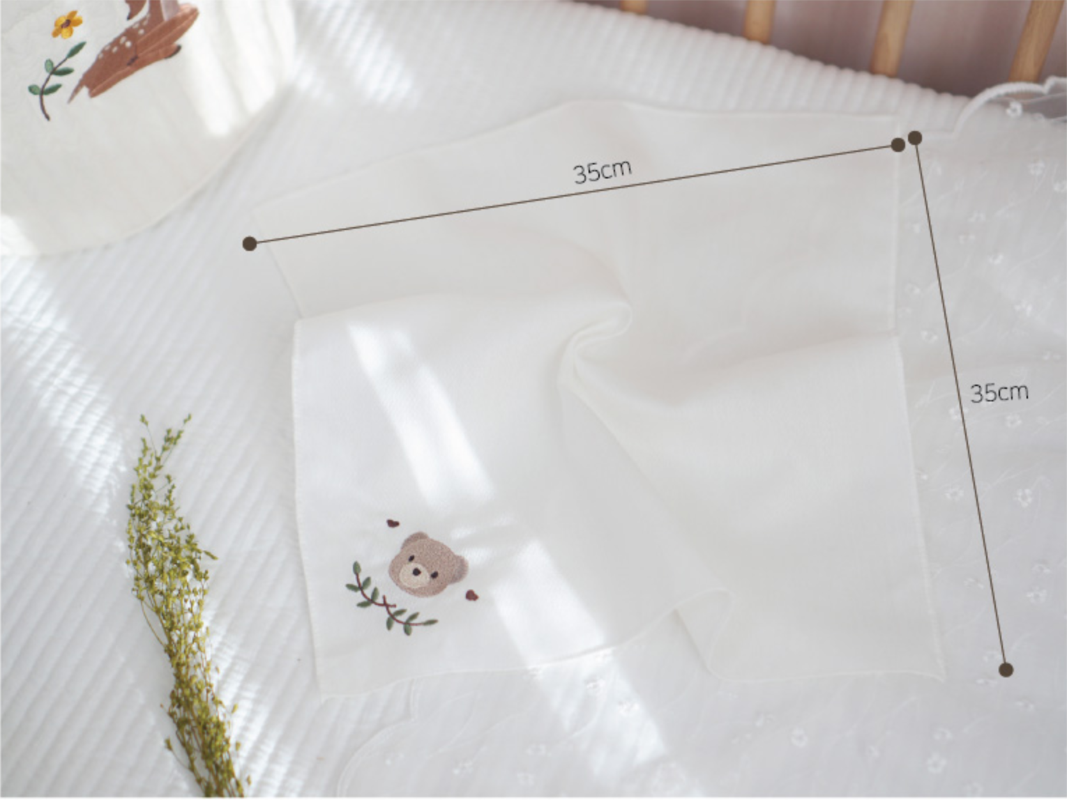 Koongs Koongs Soft cotton/bamboo handkerchief (쿵스쿵스 )