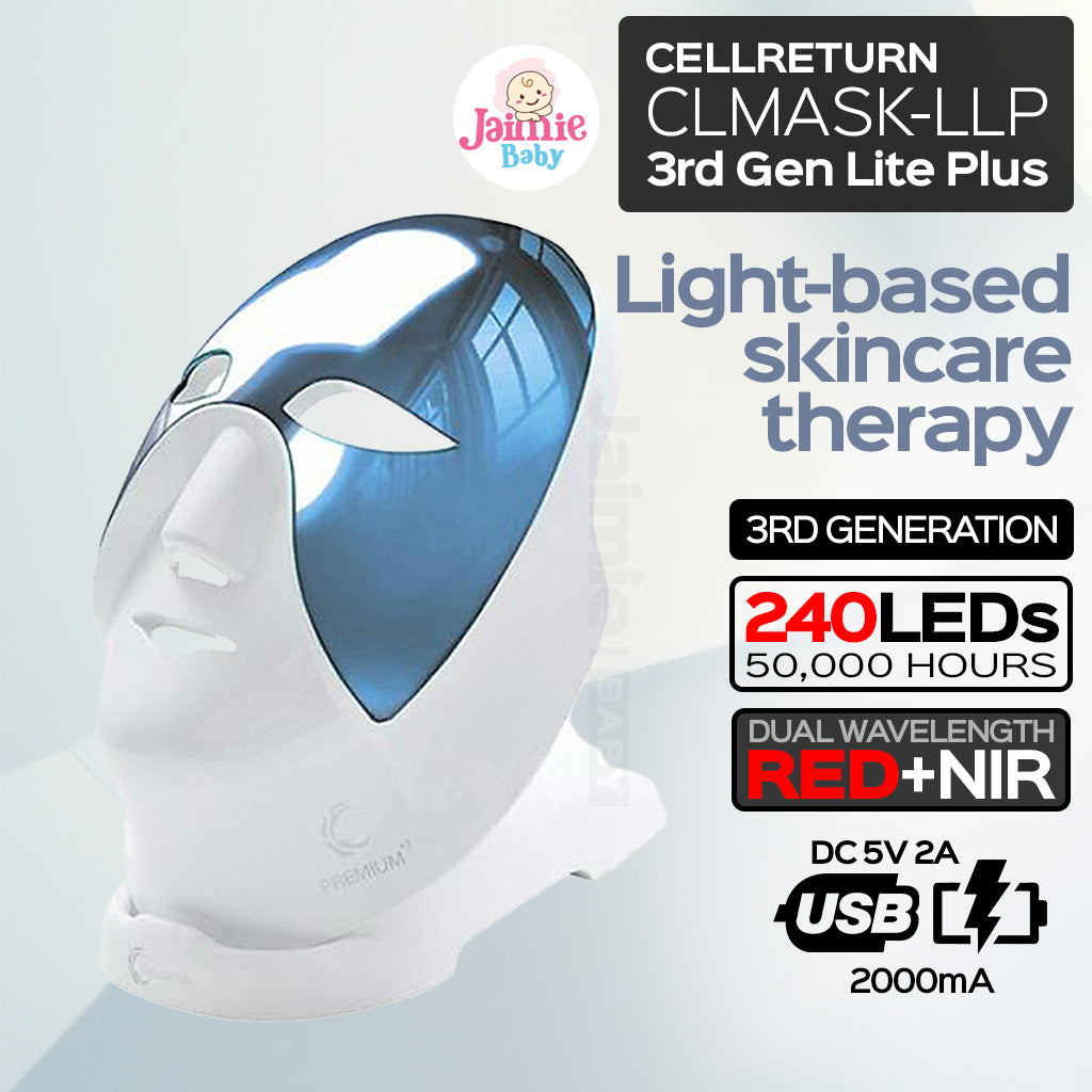 Cellreturn Light Plus LED Mask CLMASK-LLP 240 LEDs Red+ Near Infrared
