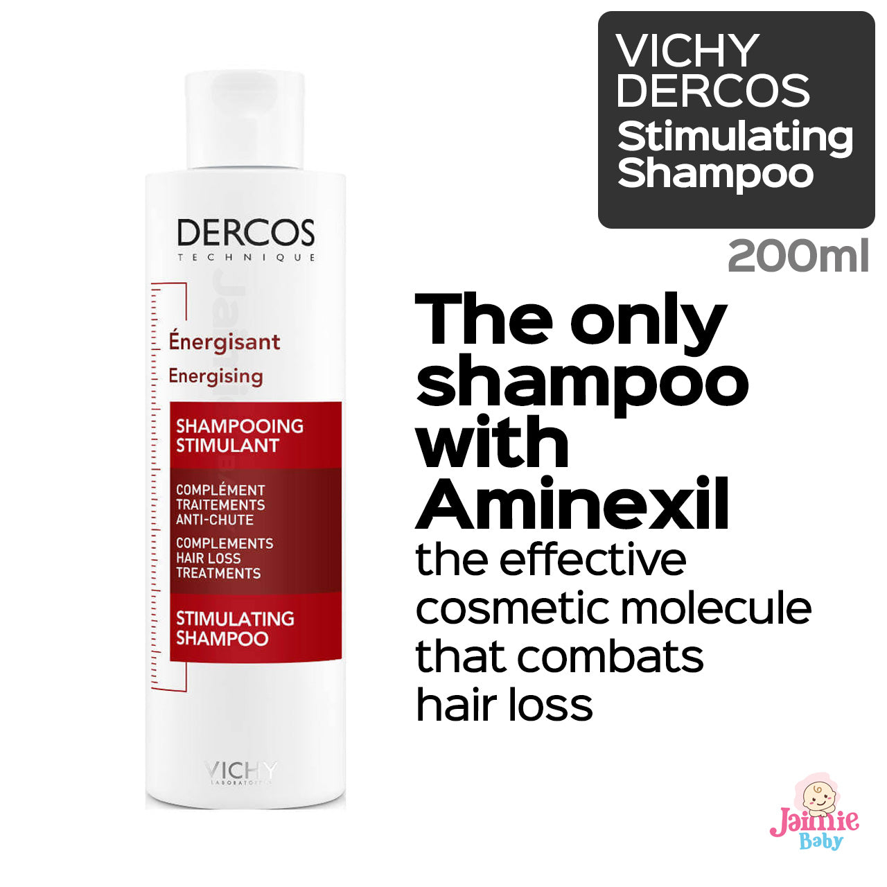 Dercos Technique Energy + Stimulating Shampoo