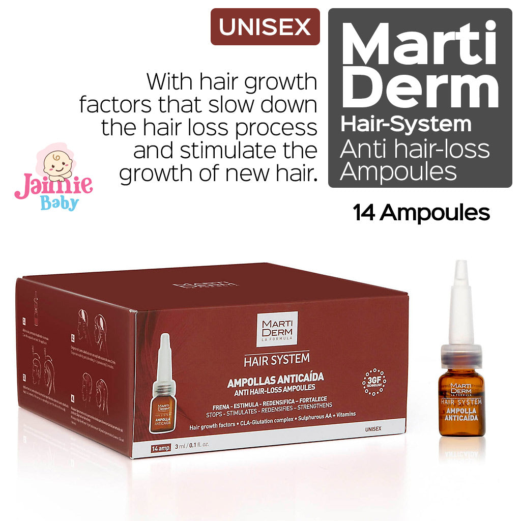MartiDerm Hair System Anti Hair-Loss Ampoules 14/28 units