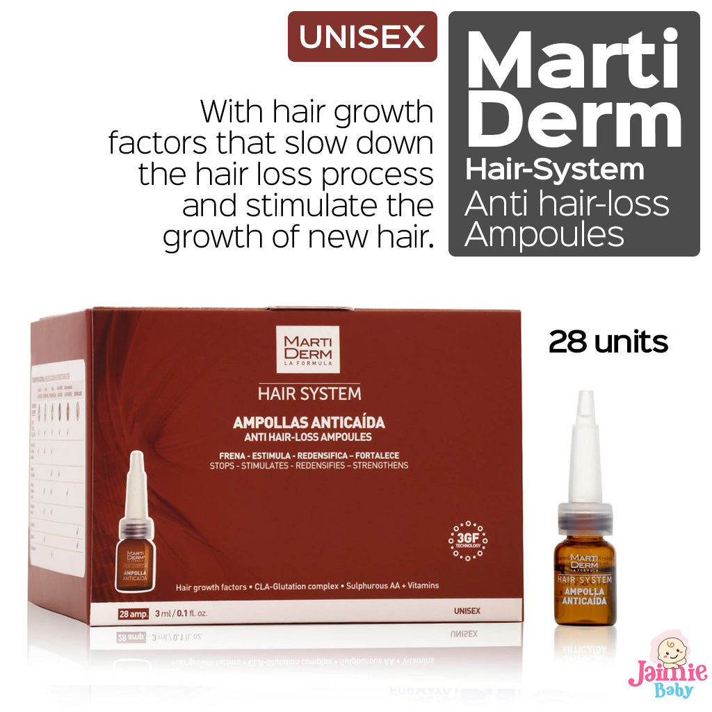 MartiDerm Hair System Anti Hair-Loss Ampoules 14/28 units