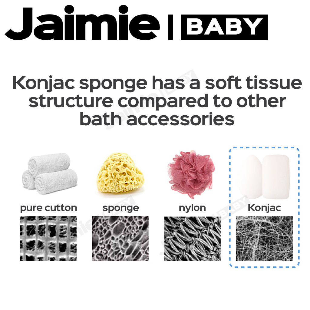Murmur 머머 Baby Pure Konjac Sponge