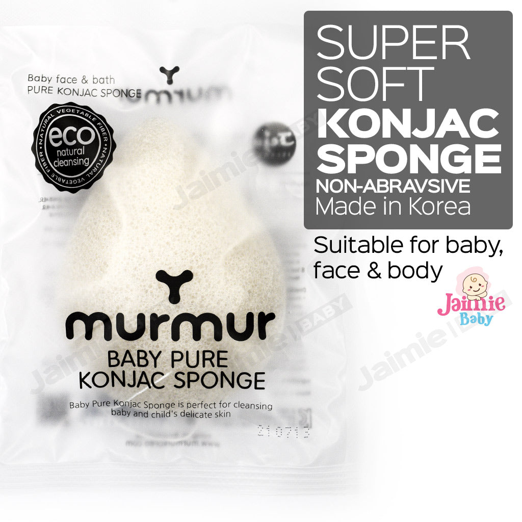 Murmur 머머 Baby Pure Konjac Sponge