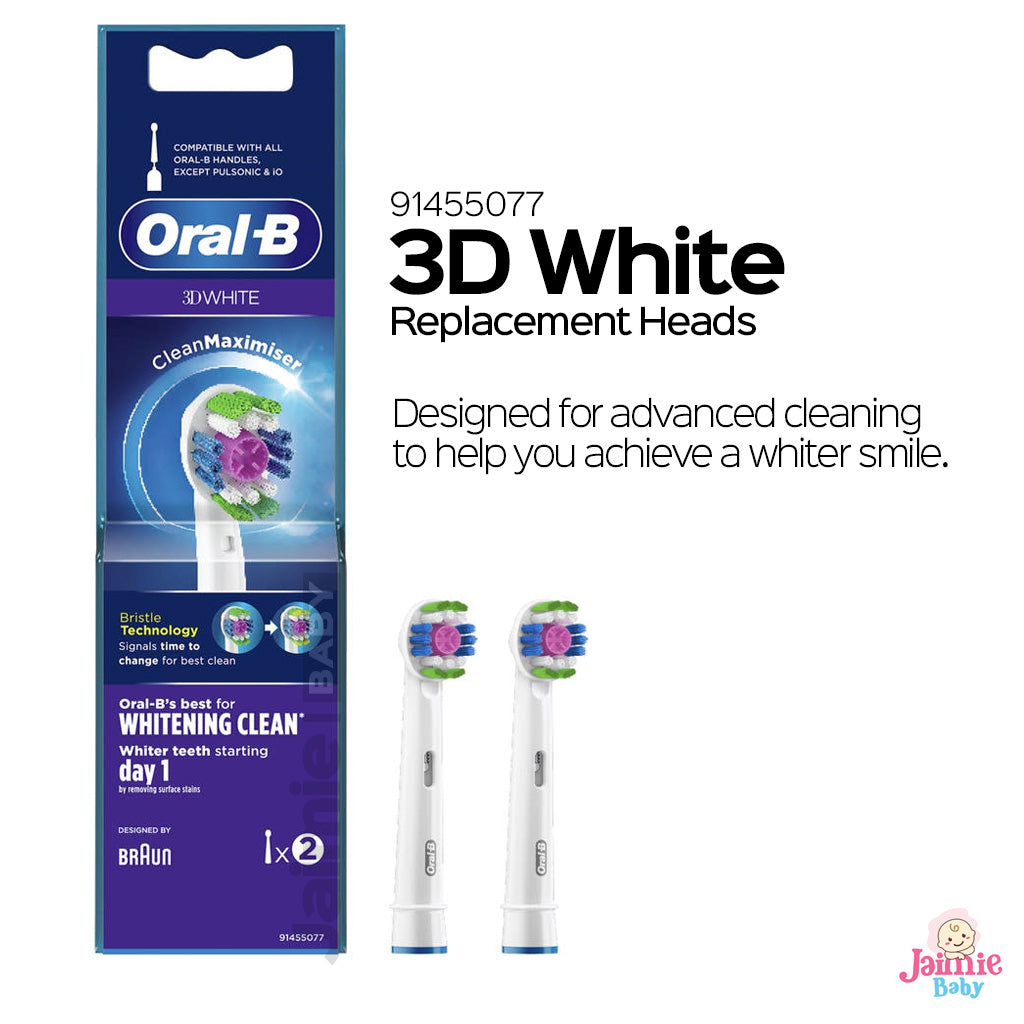 Original Oral B Replacement Brush Heads