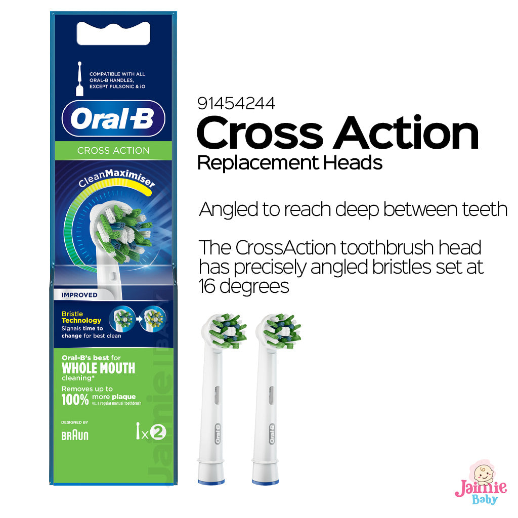 Original Oral B Replacement Brush Heads